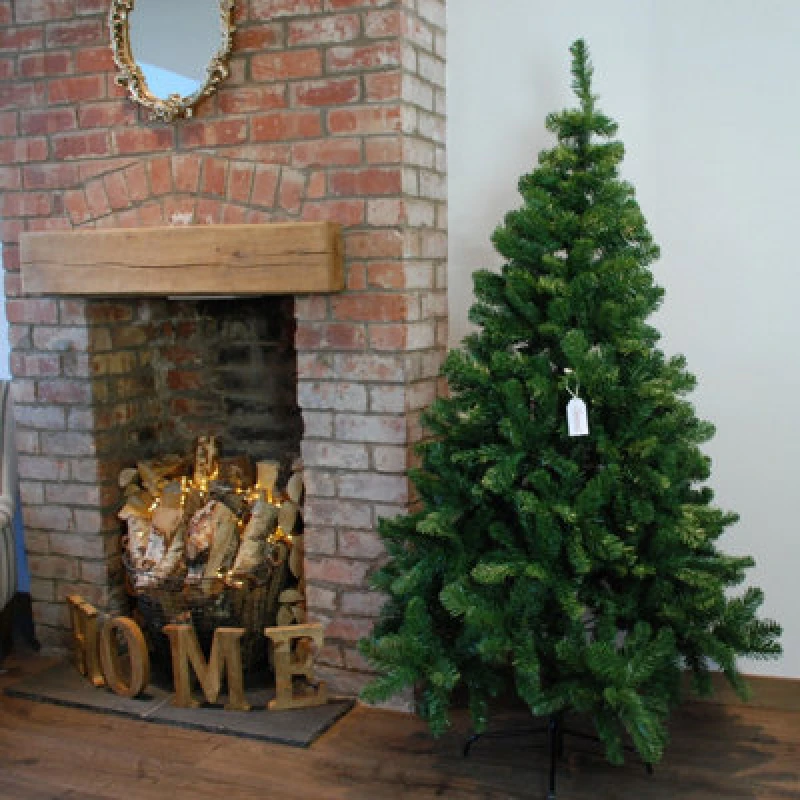 Image of Samuel Alexander 6ft (180Cm) Imperial Pine Christmas Tree In Green 115Cm Diameter With 525 Tips