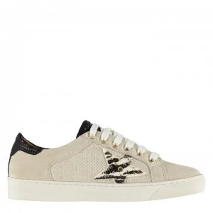 Image of Dune London Elwinn Womens Trainers - Beige
