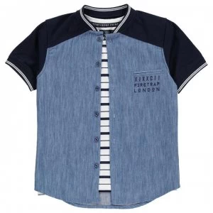Image of Firetrap 2 Piece Shirt Set Infant Boys - Chambray