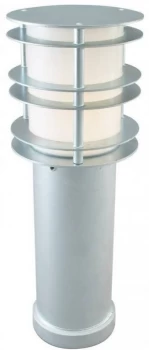 Image of Outdoor Medium Bollard Galvanised, E27
