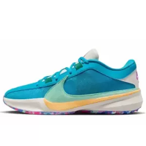 Image of Nike Zoom Freak 5 Greece X Nigeria, Blue Lightning/emerald Rise-phantom