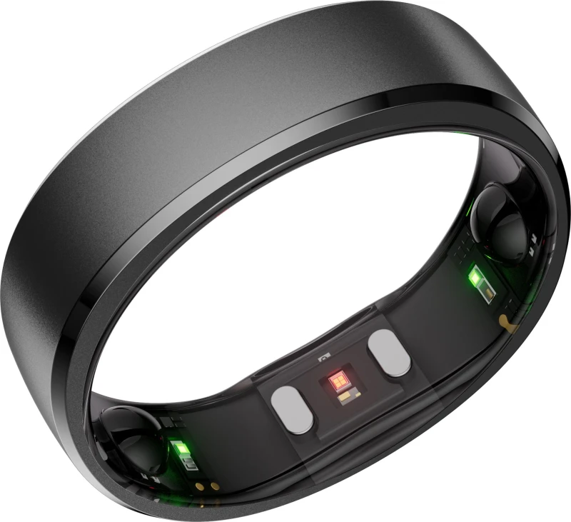 Image of RingConn Gen 2 Smart Ring - Black - Size 7