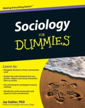 Image of Sociology for dummies by Jay Gabler