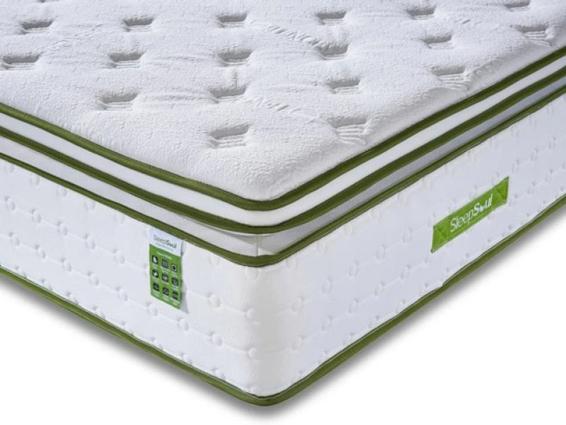 Image of SleepSoul Space Ortho Memory Pocket 4000 Boxtop 4ft6 Double Mattress in a Box