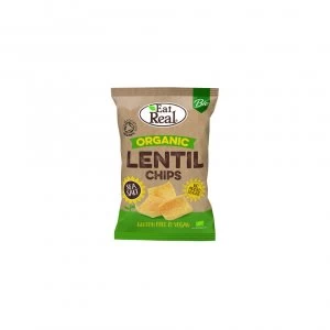 image of Eat Real Lentil Sea Salt Chips - Organic 100g x 10