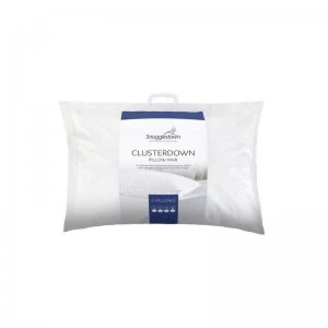 image of Snuggledown of Norway Cluster Fill Pillow 2 Pack