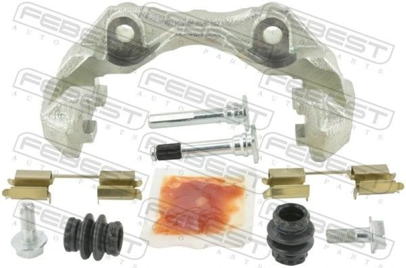 Image of Brake Caliper Bracket Set FEBEST 2677C-RAPF-KIT