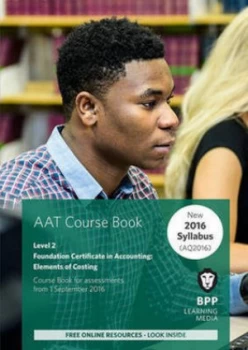 Image of Aat - Elements of Costing by Bpp Learning Media Paperback