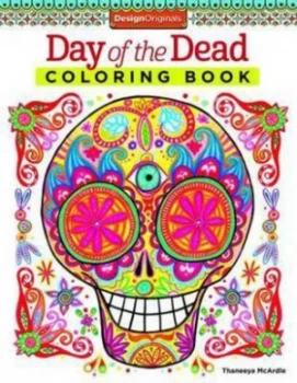 Image of Day of the Dead Coloring Book by Thaneeya Mcardle Book