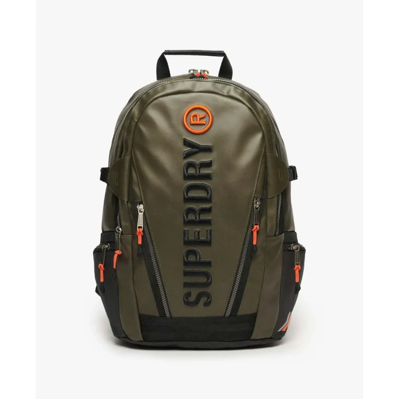 Image of Superdry Womens embroidered backpack Superdry Tarp Vert Female TU