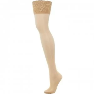 Image of Charnos Run resist 10 denier hold ups - Tan