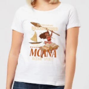 Image of Moana Find Your Own Way Womens T-Shirt - White - 3XL