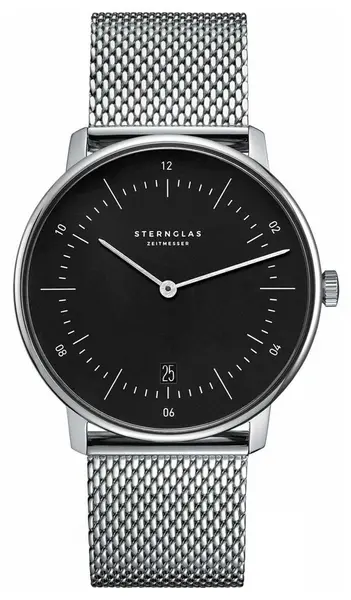 STERNGLAS S01-NA03-MI04 Naos Quartz (38mm) Black Dial / Watch