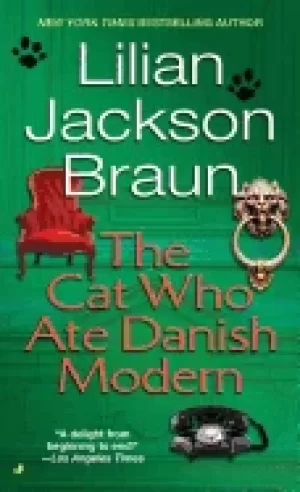 Image of cat who ate danish modern
