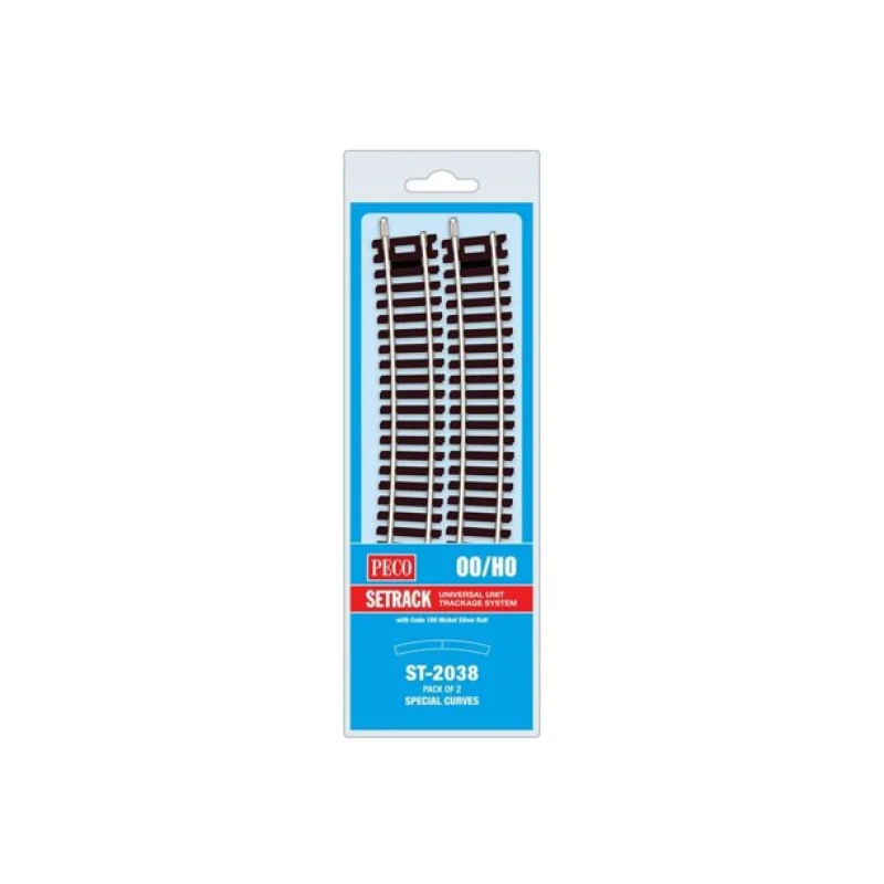Image of Peco Special Curve (Pack of 2) 429.8mm Radius OO Gauge