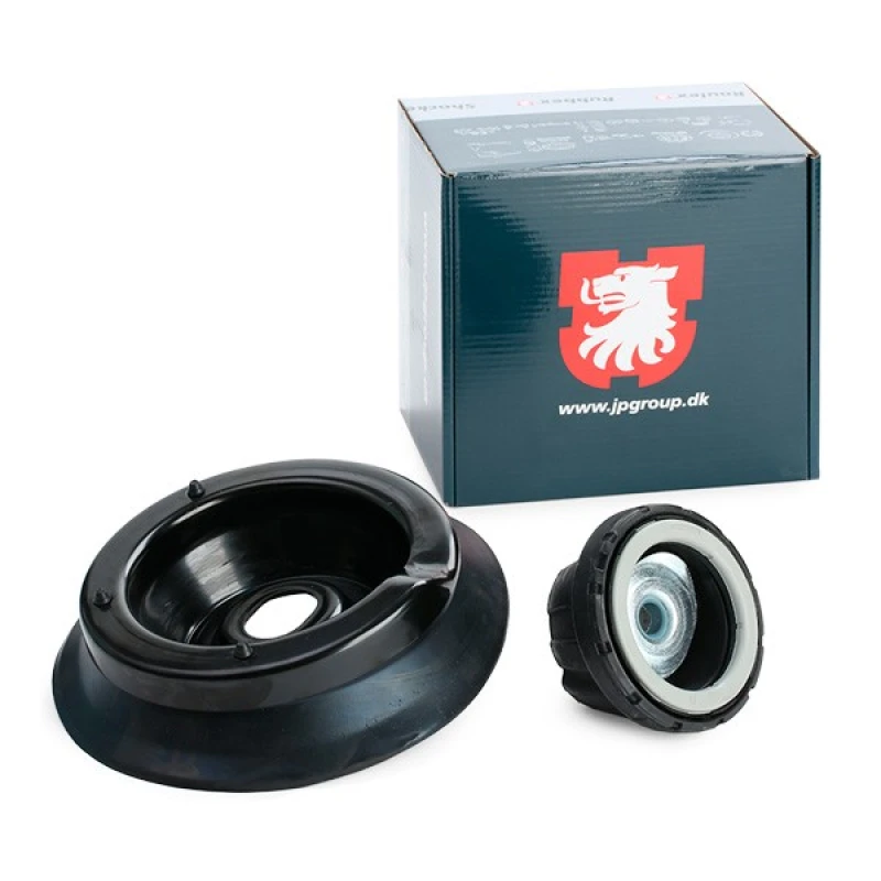 Image of JP GROUP 1342300400 Top strut mount JP Front Axle Left, with bearing(s) Suspension Strut Support Bearing (1180)