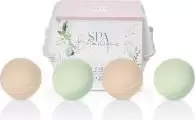 image of The Kind Edit Co Spa Botanique Bath Fizzer Gift Set - 4 x 50g Bath Fizzers