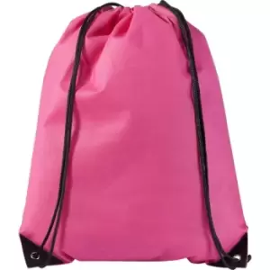 Image of Bullet Evergreen Non Woven Premium Rucksack (34 x 42cm) (Cerise) - Cerise