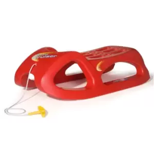 image of Rolly Toys Cruiser Snow Sledge, red