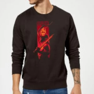 image of Hellboy Hail To The King Sweatshirt - Black - 5XL