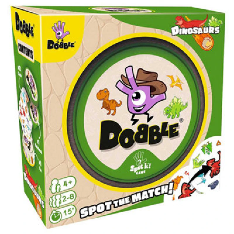 Image of Asmodee Dobble Dinosaurs - Brand New And Sealed