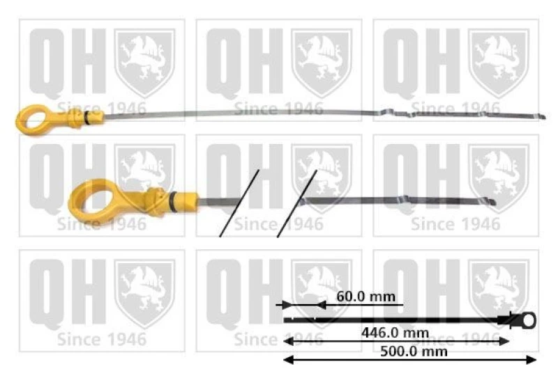Image of QUINTON HAZELL Oil Dipstick QUINTON HAZELL QOD167