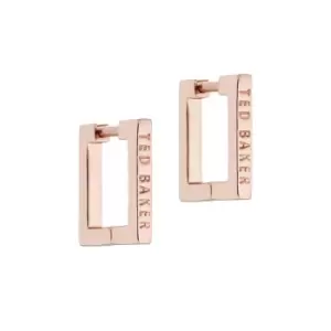 Image of Ted Baker SENRII Small Square Hinge Earring - Gold