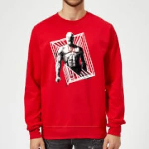 Image of Marvel Knights Daredevil Cage Sweatshirt - Red - XXL
