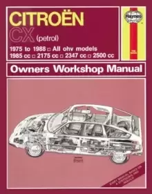 Image of Citroen CX Petrol (75 - 88) Haynes Repair Manual