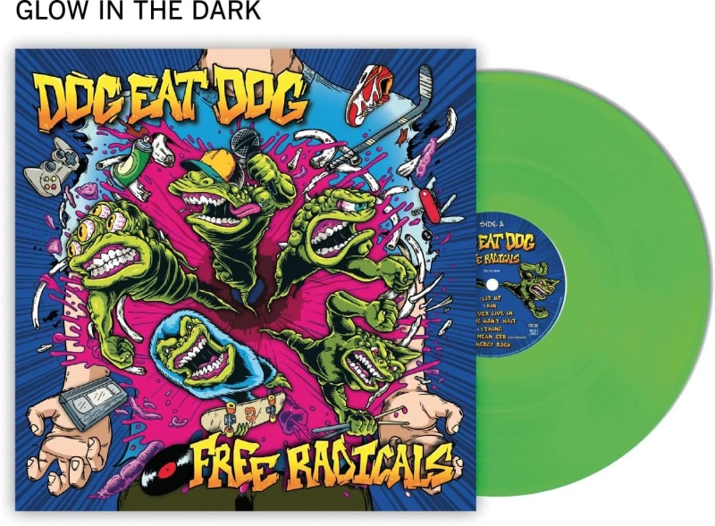 Image of Dog Eat Dog Free Radicals LP multicolor Onesize Unisex