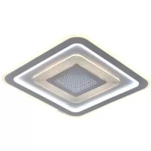 image of Cristal Otie Dimmable Smart LED Ceiling Light 90W 3CCT 50cm Squared