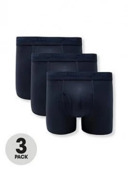 Image of Ted Baker 3 Pack Boxer Briefs - Navy Size M Men