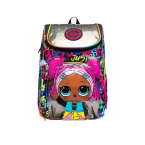 image of Hype LOL Surprise Backpack (One Size) (Black/Multicoloured)