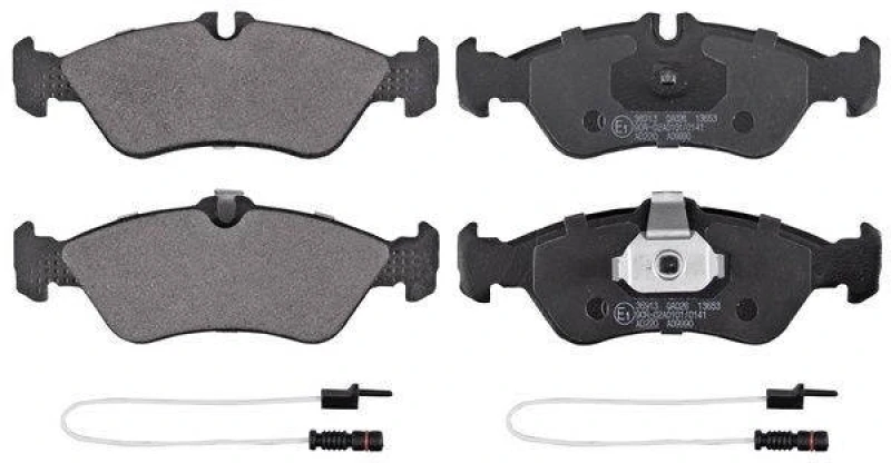 Image of A.B.S. 36913 Brake pad set incl. wear warning contact Brake Pad Set,disc brake (402)