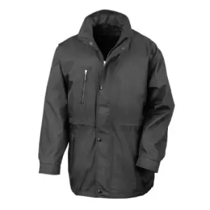Image of Result Mens Premium City Executive Breathable Winter Coat (XL) (Black)