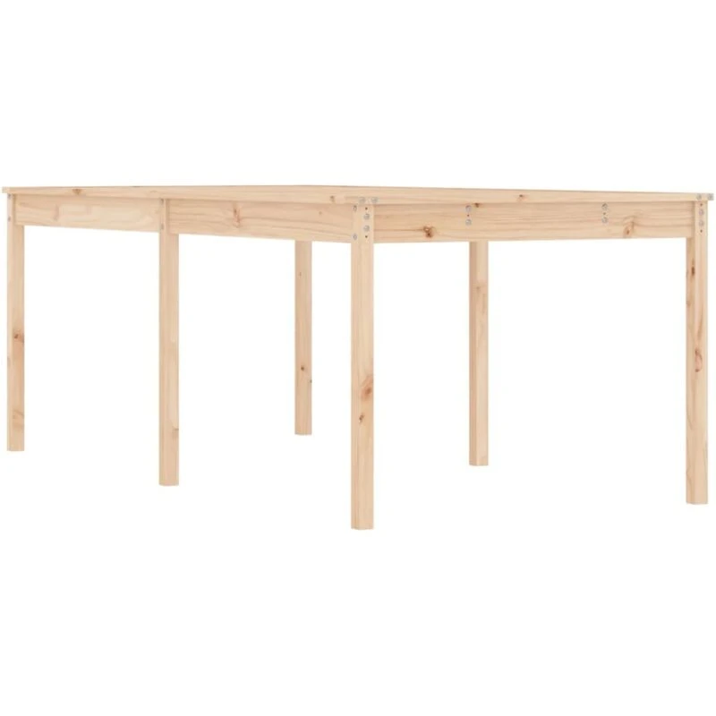 Image of VIDAXL Garden Table 203.5x100x76cm Solid Wood Pine Vidaxl 8720845691127