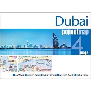 Image of Dubai PopOut Map Sheet map, folded 2018