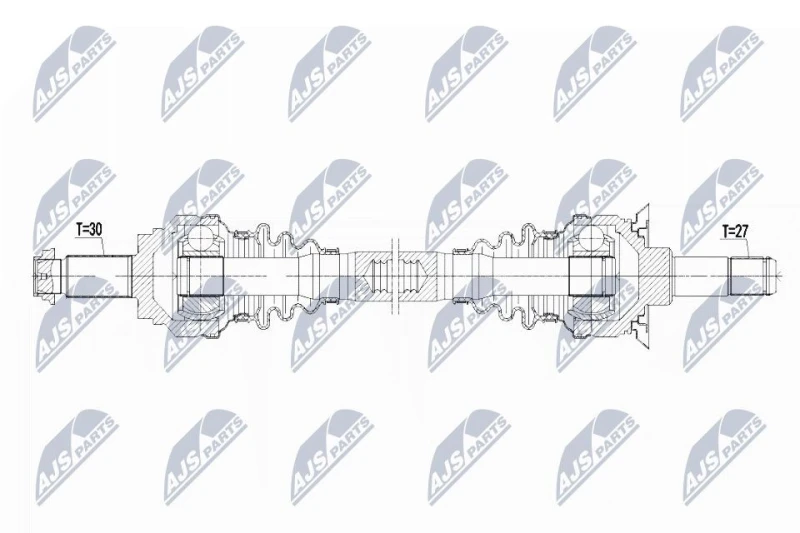 Image of NTY Drive shaft NTY NPW-BM-101