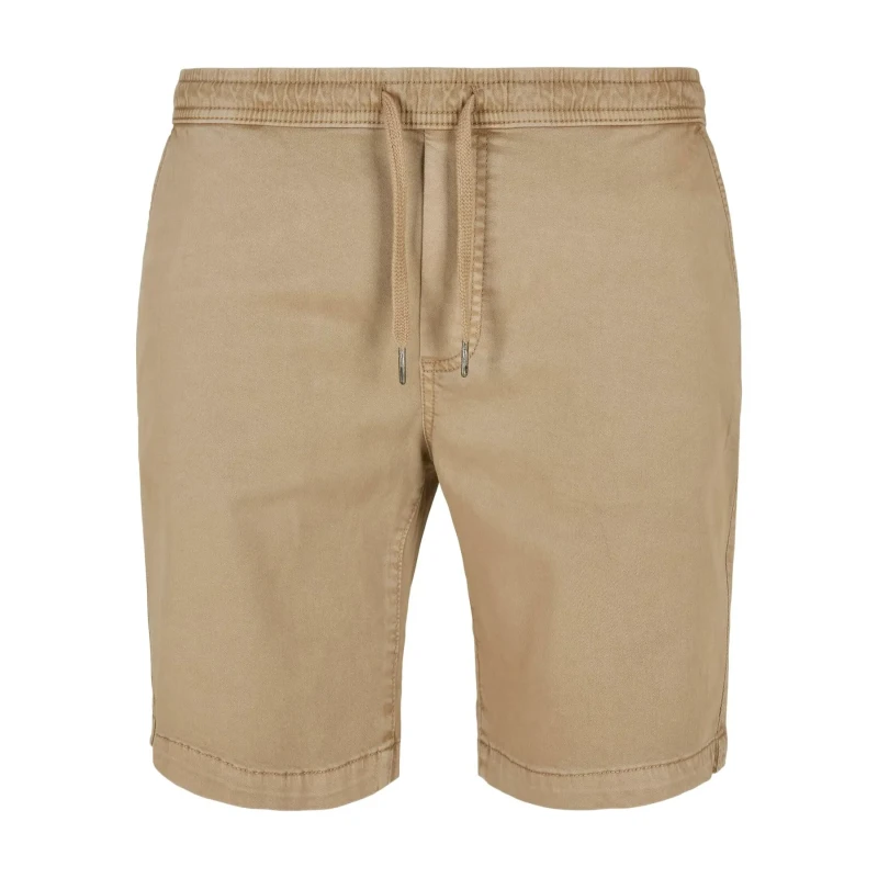 Image of Urban Classics Jogging shorts in twill Urban Classics Stretch Beige Male XL