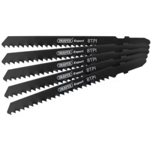 Image of Draper DT111C 100mm Jigsaw Blade Set (5 Piece)