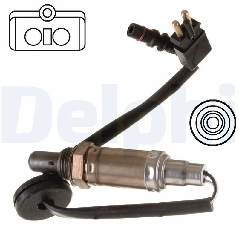 Image of DELPHI Lambda sensor DELPHI ES10258-12B1