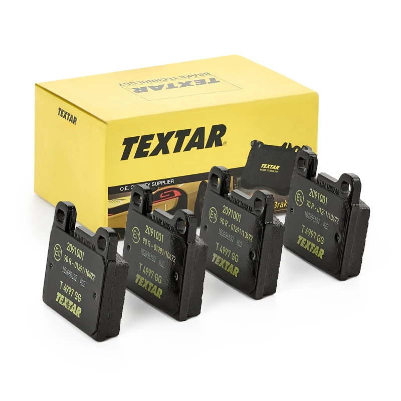 Image of Brake pad set TEXTAR 2091001