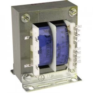 image of Universal mains transformer 1 x 230 V 1 x 3 V AC 6 V AC 9 V AC 12 V AC 15 V AC 18 V AC