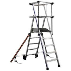 Image of Slingsby Work Platform 3 Tread Silver 307569