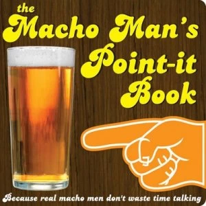 Image of The Macho Mans Point-It Book Paperback