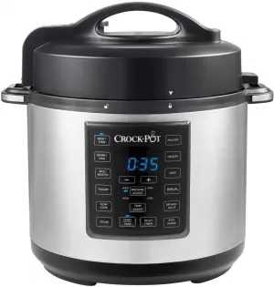 Image of Crockpot CSC051 5.6L Slow Pressure Cooker Pot