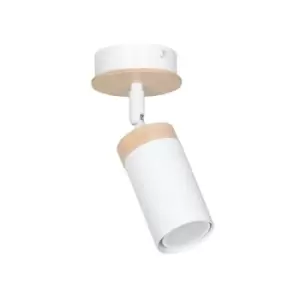 Image of Emibig Elba White Single Spotlight 1x GU10