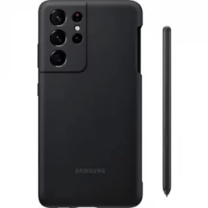 Image of Samsung Silicone Cover+ Pen EF-PG99P Back cover Samsung Galaxy S20 Ultra 5G Black