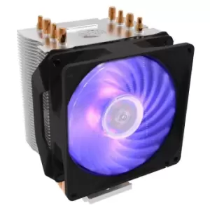 Image of Cooler Master Hyper H410R RGB LED Compact Intel AMD Tower CPU Air Cooler