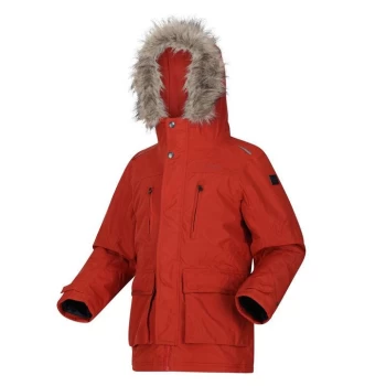Image of Regatta Podrick Parka - Red Ochre